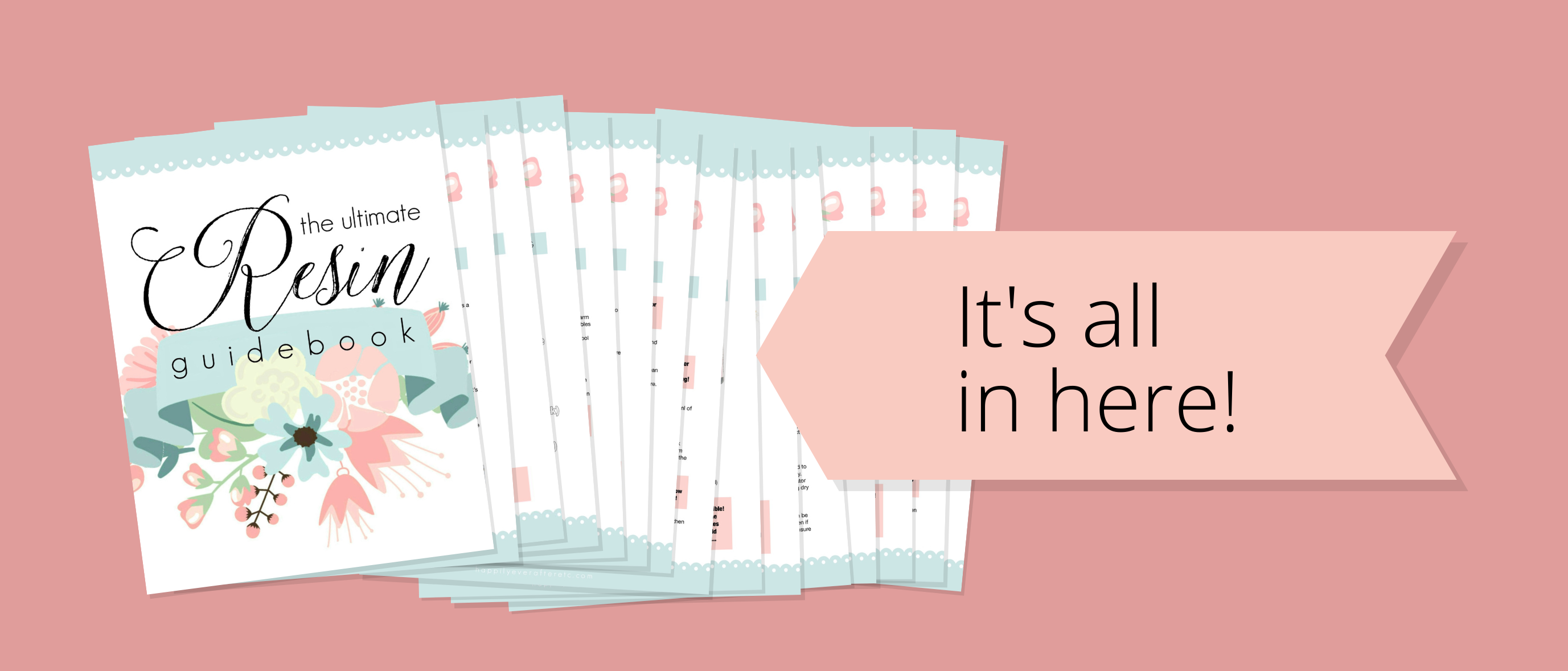 The Ultimate Resin Guidebook Printable Set